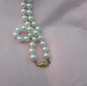 Vintage fresh water pearl necklace
